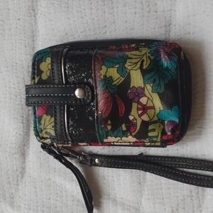 Sakroots phone and card wristlet/wallet